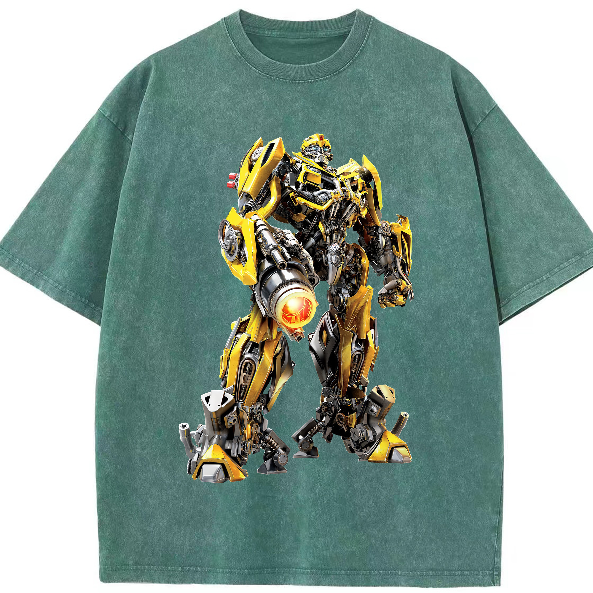 （画像用） Transformers トランスフォーマー 綿100% ヴィンテージ風 半袖Tシャツ（フロントプリント）
